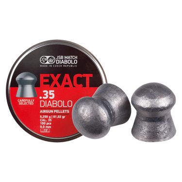 JSB Match Diabolo Exact | .35 Cal | 81.02 Grains | 100 Ct. P15